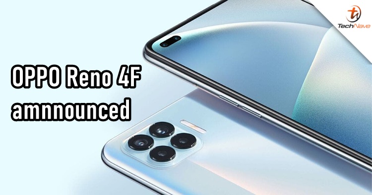OPPO Reno 4F announced and it's the lesser version of the OPPO F17 Pro