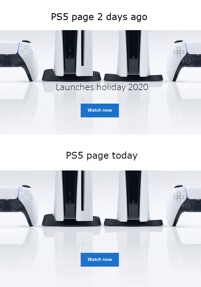 Ps5 release on sale date 2020