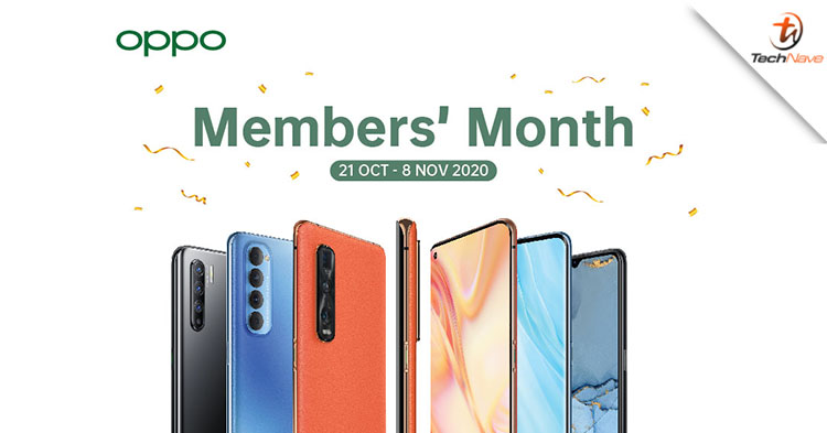 OPPO Malaysia is giving out 2x reward points and free gifts worth up to RM99