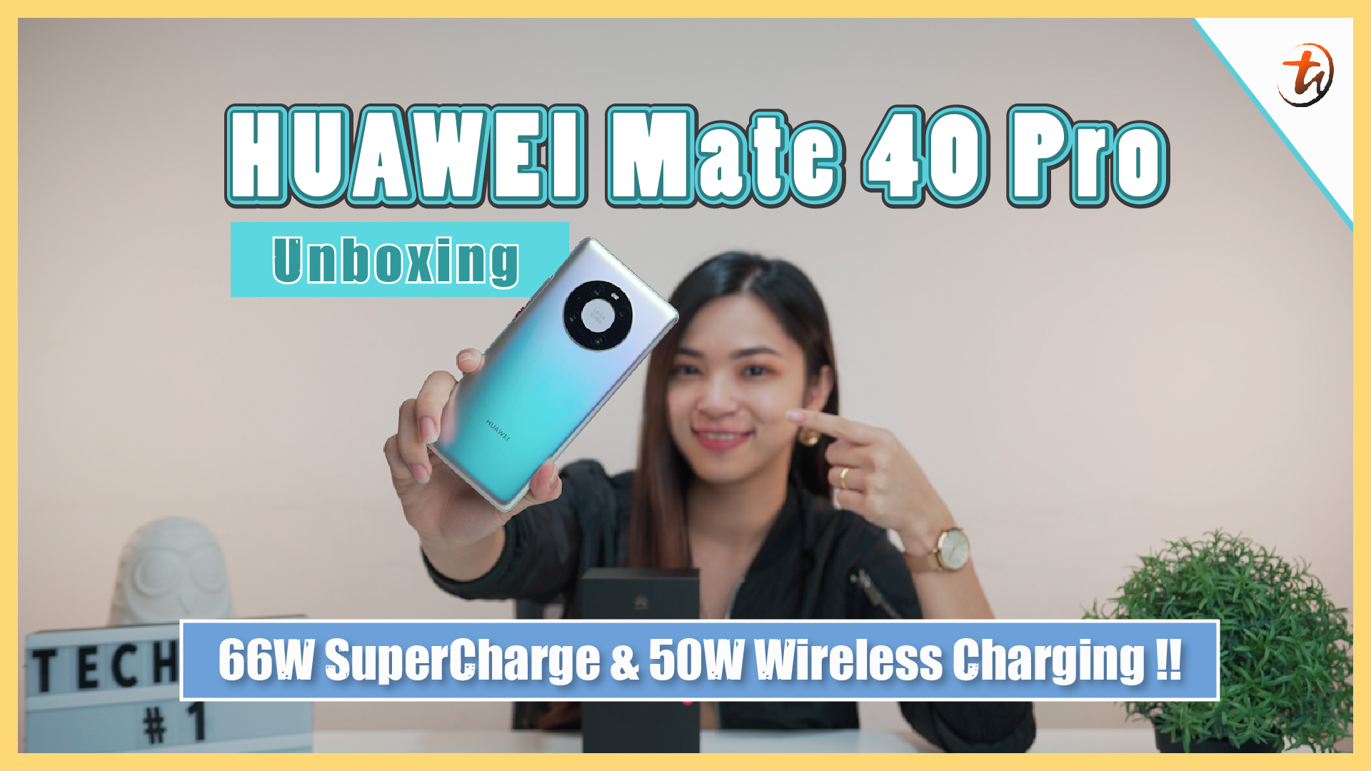 Huawei Mate 40 Pro - Halo Camera and 66W SuperCharge |TechNave Unboxing and Hands-On Video