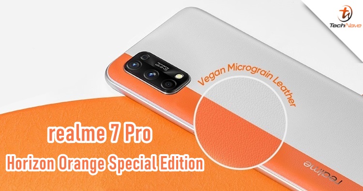 A realme 7 Pro Horizon Orange special edition is coming soon for RM1499