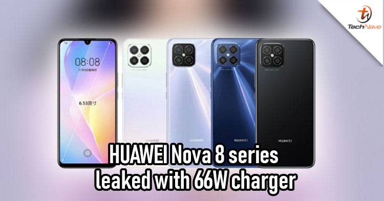 HUAWEI Nova 8 series certified with 66W charging brick on 3C listings