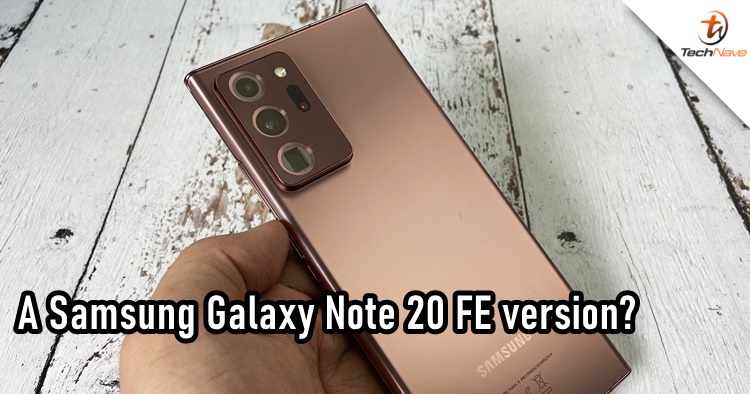 Samsung Galaxy Note 20 FE name moniker got spotted on official page accidentally
