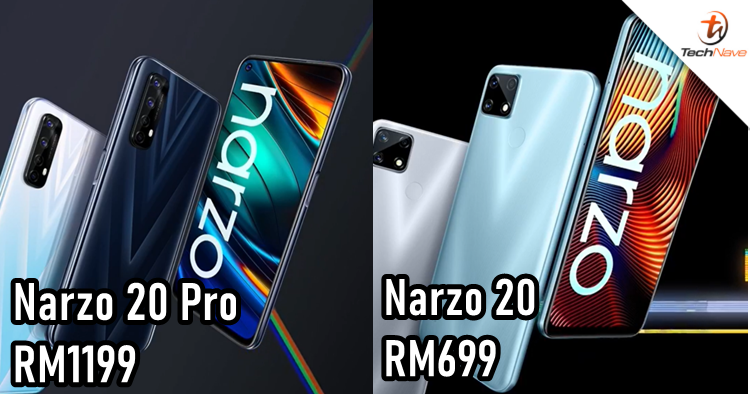 realme Narzo 20 series Malaysia release: MediaTek G95 chipset and up to 6000mAh battery, price starting from RM699