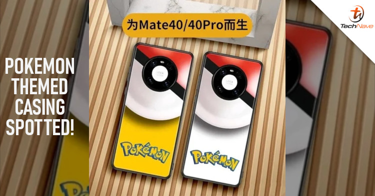 Pokemon case for the Huawei Mate 40 series might have been spotted