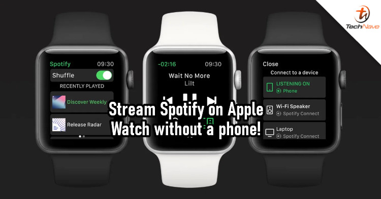 Spotify now supports standalone streaming for Apple Watch