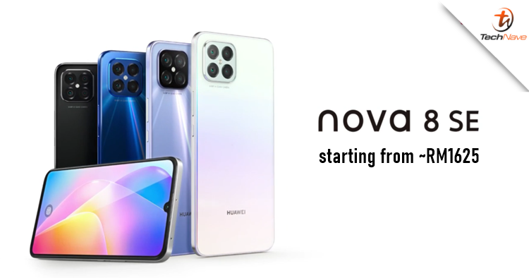 Huawei nova 8 SE release: 66W fast-charge and two Dimensity chipsets, price starting from ~RM1625