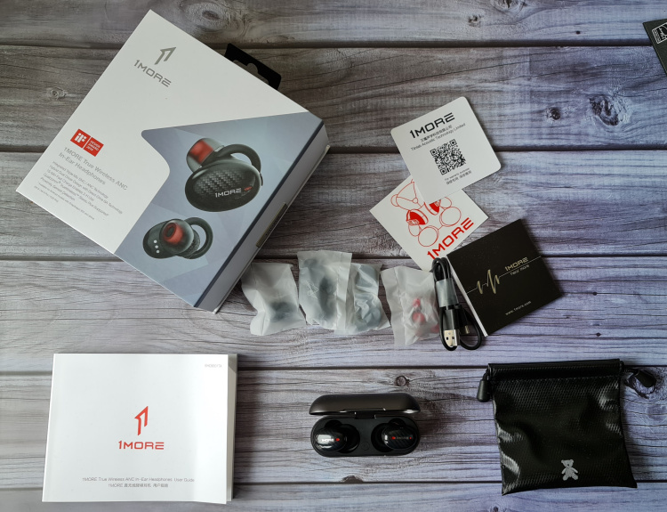 1MORE TWS ANC In Ear headphones review Very light aptX TWS with