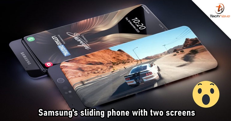 Samsung filed patent for a sliding phone that comes with two screens