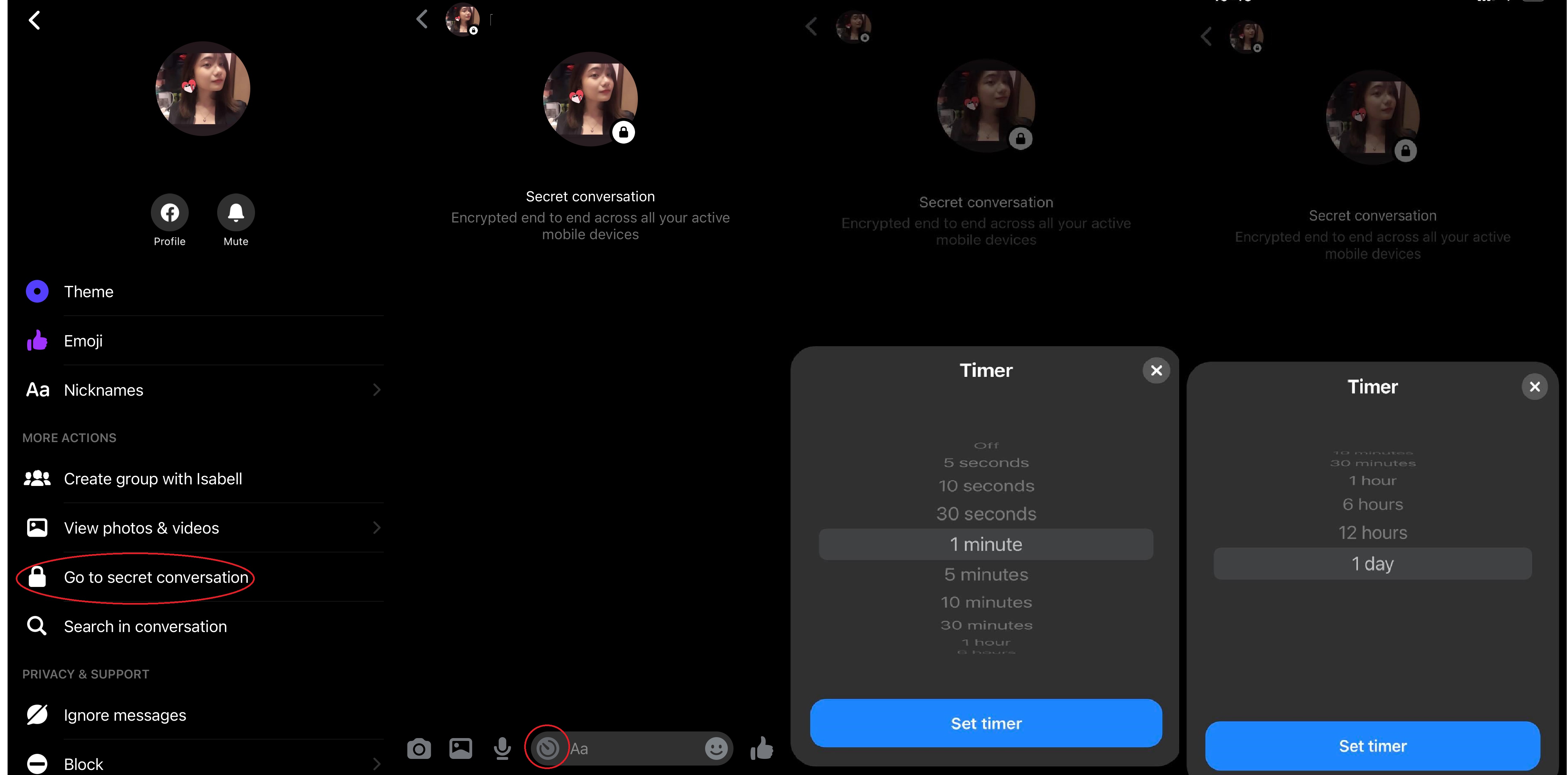 Vanish mode is now available on Facebook Messenger and Instagram to