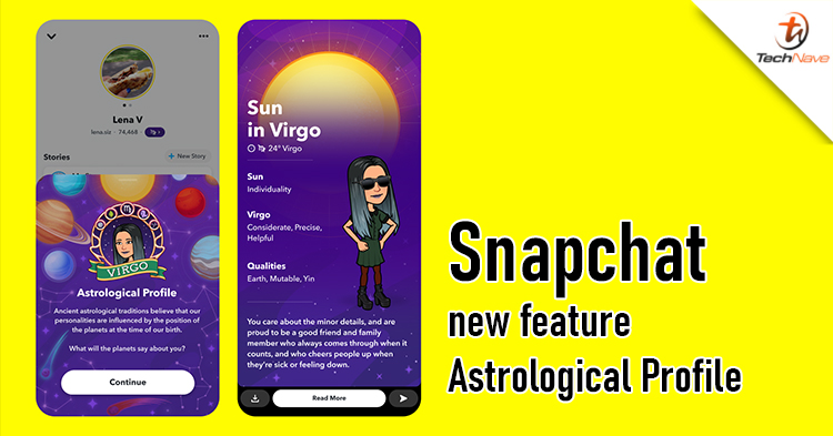 You can now check out  your daily horoscope on Astrological Profiles via Snapchat