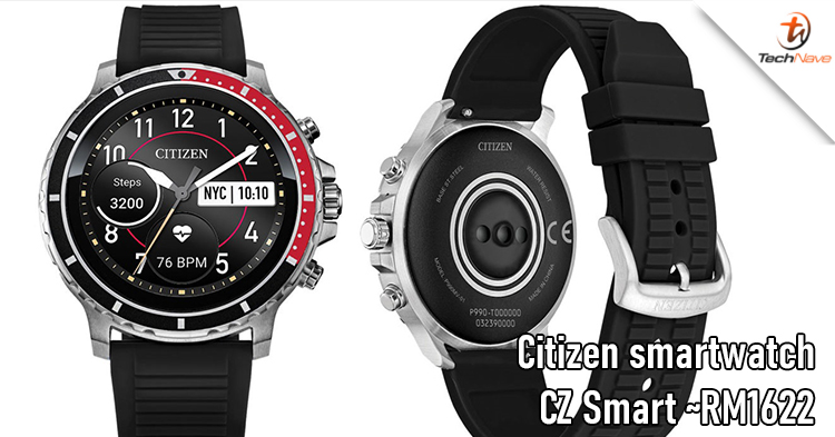 The first Citizen Wear OS smartwatch - CZ Smart comes with a Snapdragon Wear 3100 chipset, priced at ~RM1622