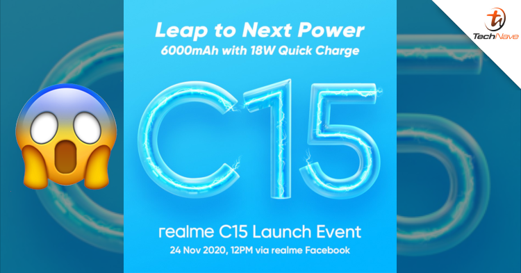 realme C15 to be unveiled in Malaysia on 24 November 2020