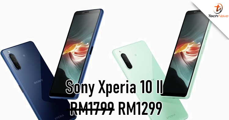 The Sony Xperia 10 II just got a RM500 discount and it's now RM1299