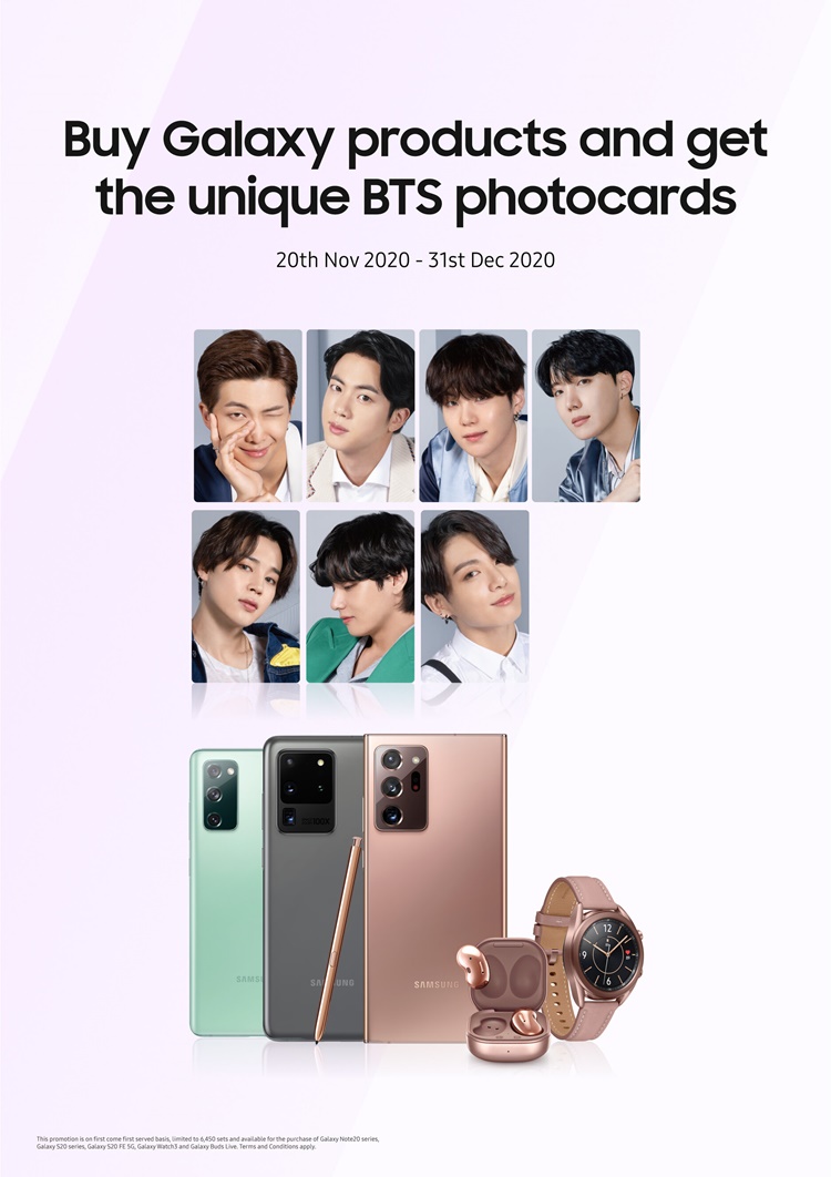 samsung fe bts