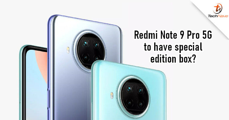 Redmi Note 9 Pro 5G could launch with a special retail box