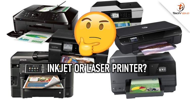 inkjet vs laser printers for home use