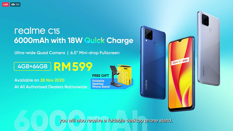 Realme C53 Arrives In Malaysia At RM599 