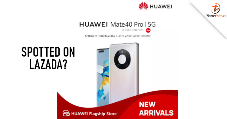 Huawei Mate 40 Pro 5G listed on Lazada. Launch happening extremely soon?