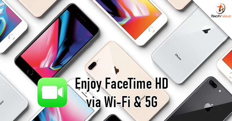 You can now enjoy FaceTime HD via Wi-Fi or 5G, available for iPhone 8 onward