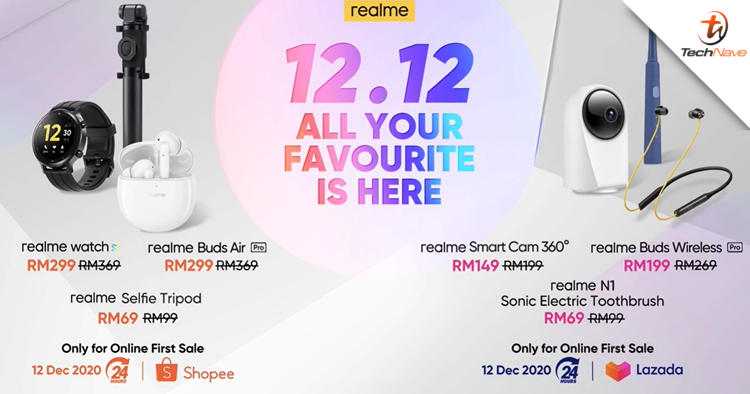 realme Malaysia releasing second batch of AIoT products on 12.12, promotion price starting from RM69