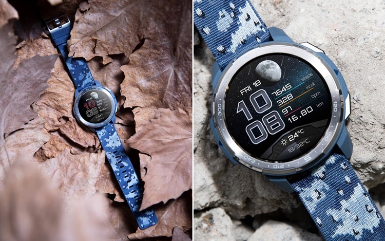 There s a new HONOR Watch GS Pro in Camo Blue for the same price