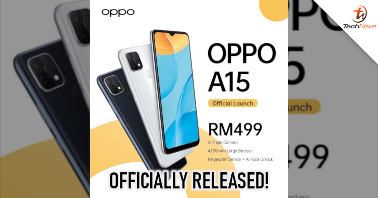 OPPO A15 Malaysia release: Triple-rear camera, 4230mAh battery, and Helio P35 at RM499