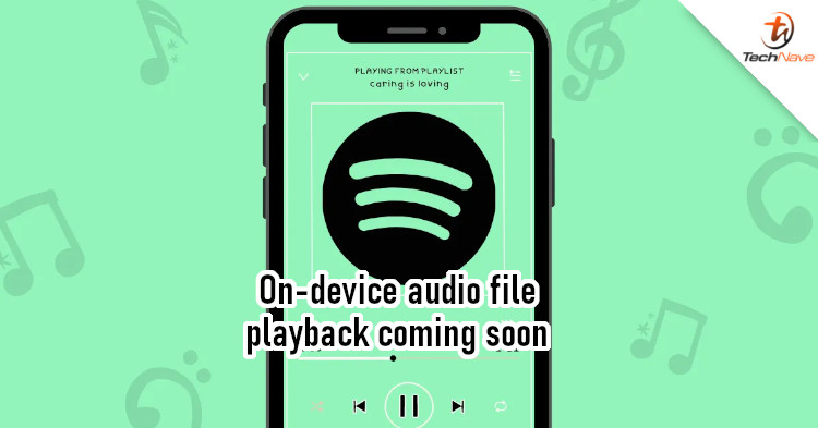 Spotify testing local audio file playback feature on Android