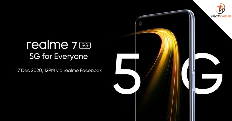 realme 7 5G variant is coming to Malaysia on 17 December 2020