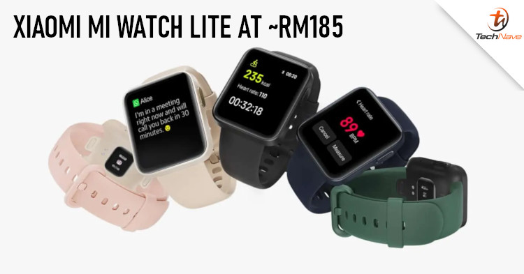 Xiaomi Mi Watch Lite release: 1.4-inch display and 9-day battery life at ~RM185