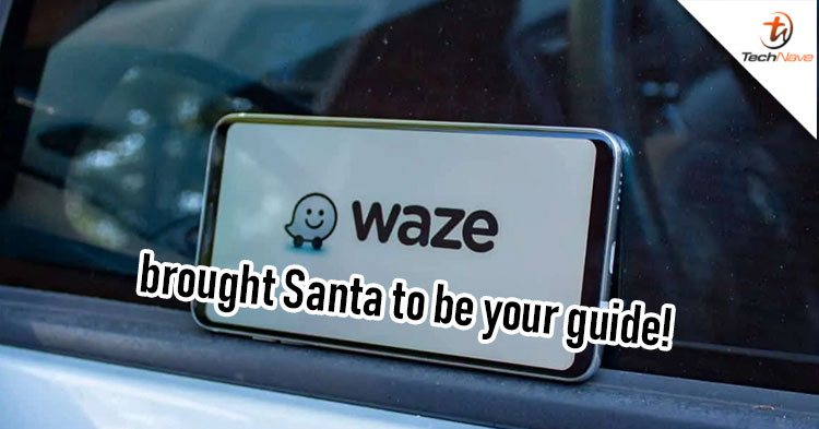 Waze rolled out the Holiday Mode with Santa's voice and Santa's Sleigh on the map!