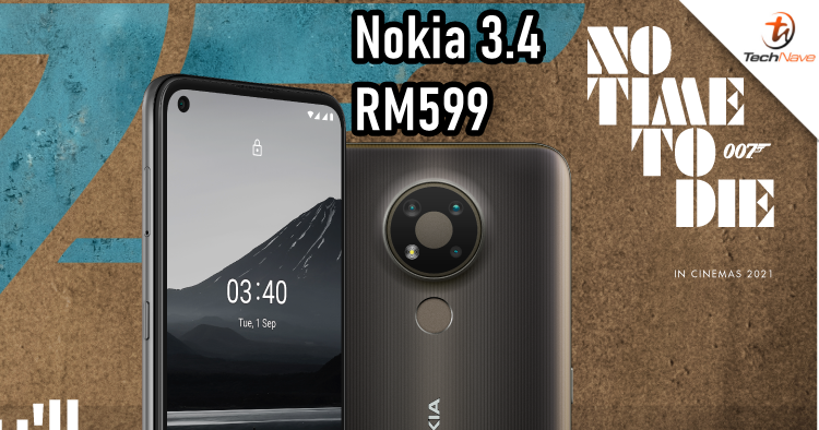 Nokia 3.4 Malaysia release: SD 460 chipset & 4000mAh battery, priced at RM599