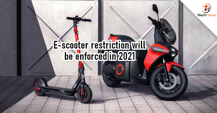 PDRM will take legal action against e-scooters on the roads starting on 1 January 2021
