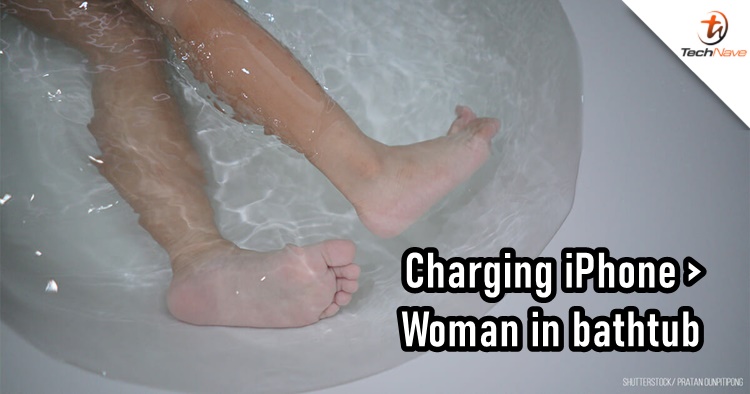Woman died from electric shock after her charging iPhone fell into the bathtub