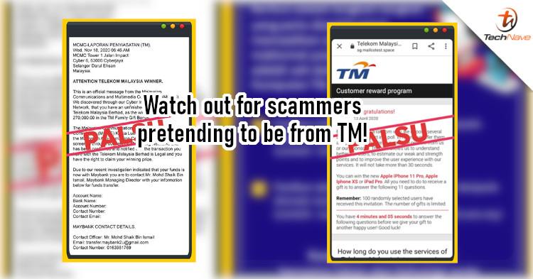 PSA: New wave of scams masquerading as TM have been surfacing online