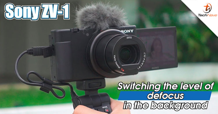 Sony ZV-1 can make your videos and photos game up with the Defocus Mode!