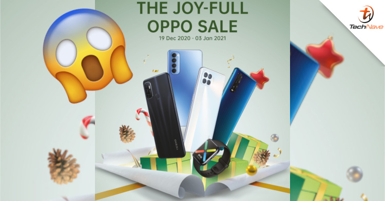 Get free gifts worth up to RM899 with the JOY-FULL OPPO Sale