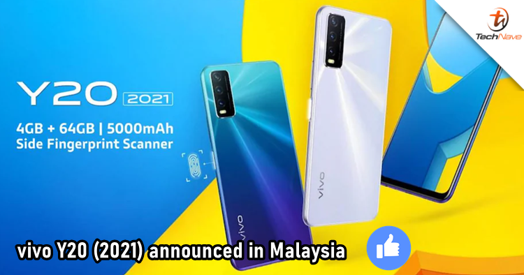 vivo Y20 (2021) Malaysia release: Helio P35 chipset and 5,000mAh battery, priced at RM599