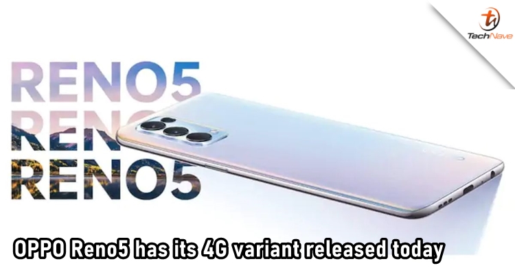 OPPO Reno5 4G release: SD720G, 44MP selfie camera, 50W fast charge, priced at ~RM1,520