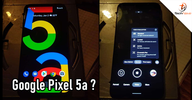 Google Pixel 5a live images and tech specs leaks
