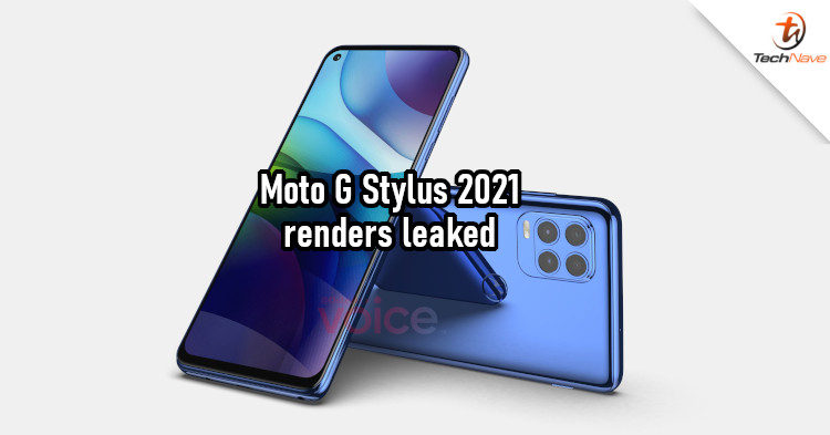 New renders for Motorola Moto G Stylus 2021 appear, shows 4 rear cameras in a square block