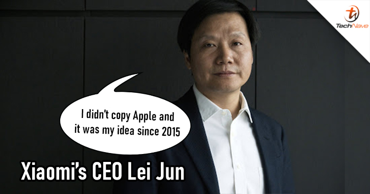 Xiaomi CEO Lei Jun said the idea of removing the charging adapter wasn't following Apple's footstep
