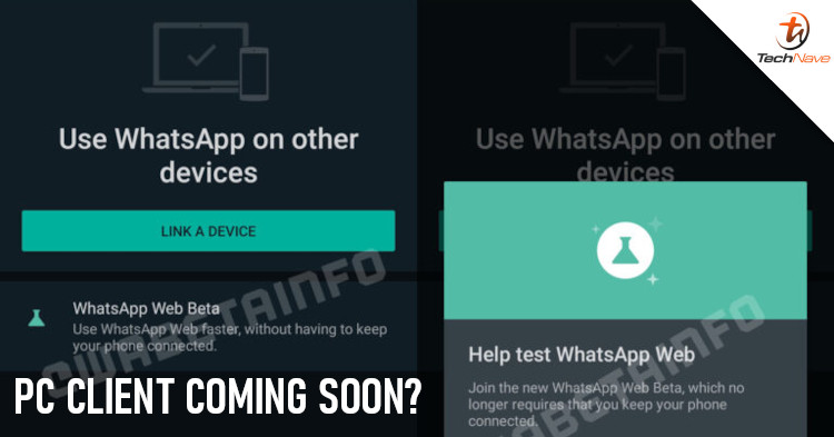 WhatsApp client for the PC might be available in the near future
