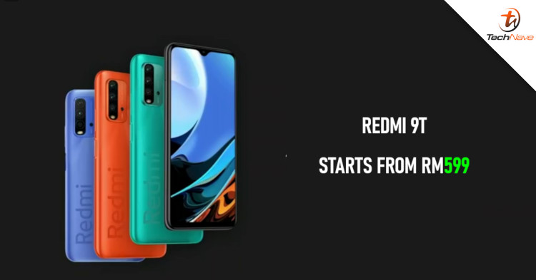 Redmi 9T series Malaysia release: 6000mAh battery, 48MP main camera, and SD662 chipset from RM599