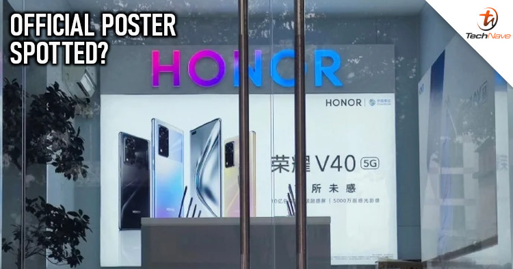 HONOR V40 series official posters spotted detailing the design and colour option it'll be available in