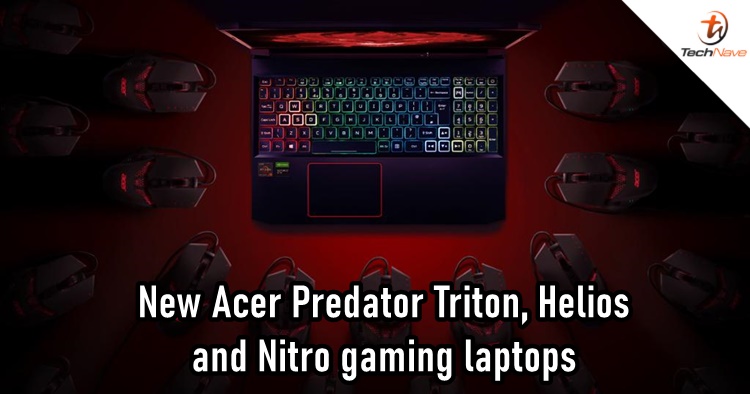 Acer Predator Triton, Helios and Nitro series released: NVIDIA GeForce RTX 3060 GPU starting from ~RM3754