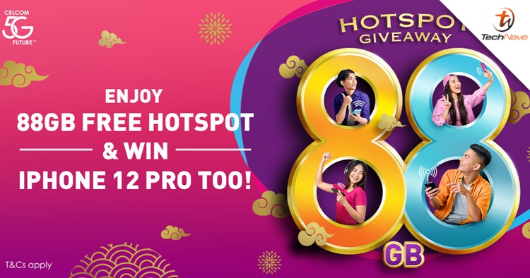 Celcom giving away free 88GB hotspot and internet data quota each and more promotions