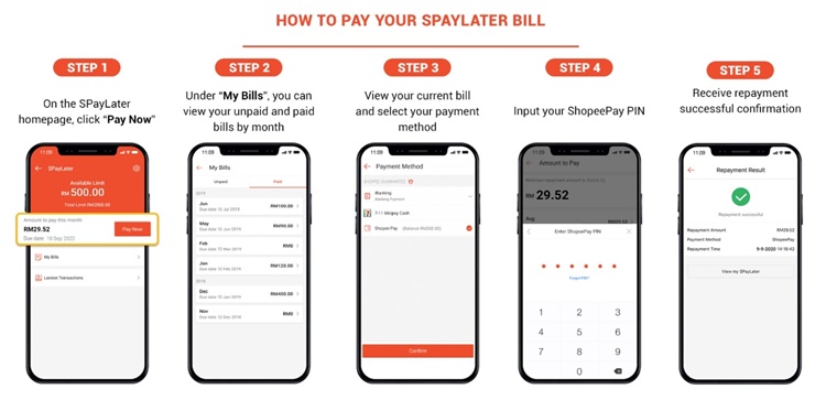 Paylater malaysia shopee How to