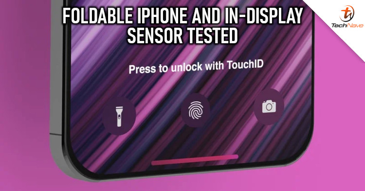Foldable iPhone and iPhone 13 in-display fingerprint sensor currently being tested