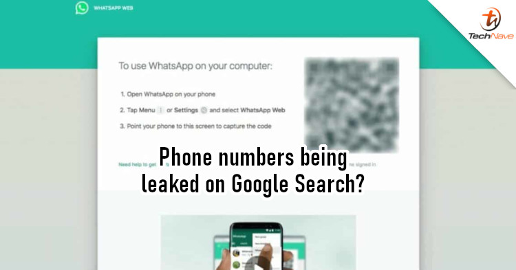 Phone numbers of WhatsApp Web users might have been indexed by Google search
